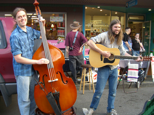 Sons of Sound at Arts Walk in Olympia, WA in 2006
